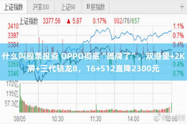 什么叫股票投资 OPPO彻底“摊牌了”，双潜望+2K屏+三代骁龙8，16+512直降2300元