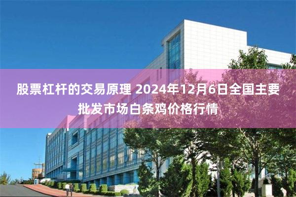 股票杠杆的交易原理 2024年12月6日全国主要批发市场白条